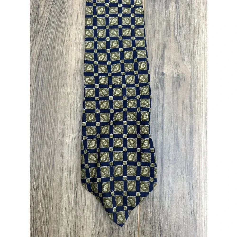 Chaps Ralph Lauren Neck Tie Men's Silk‎ Made In USA